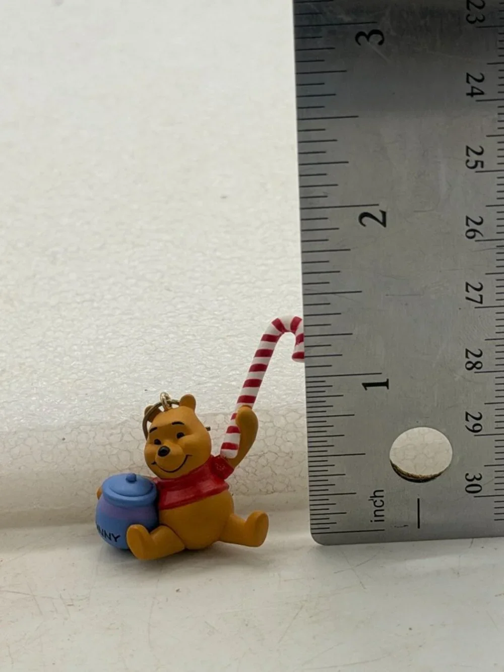 Hallmark Keepsake Candy Cane Trio Winnie the Pooh Miniature Christmas Ornaments